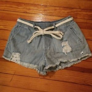 Aerie denim shorts